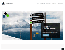 Tablet Screenshot of logicbanking.com